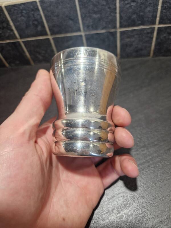Master Goldsmith: Ste D - Silver-plated metal cup