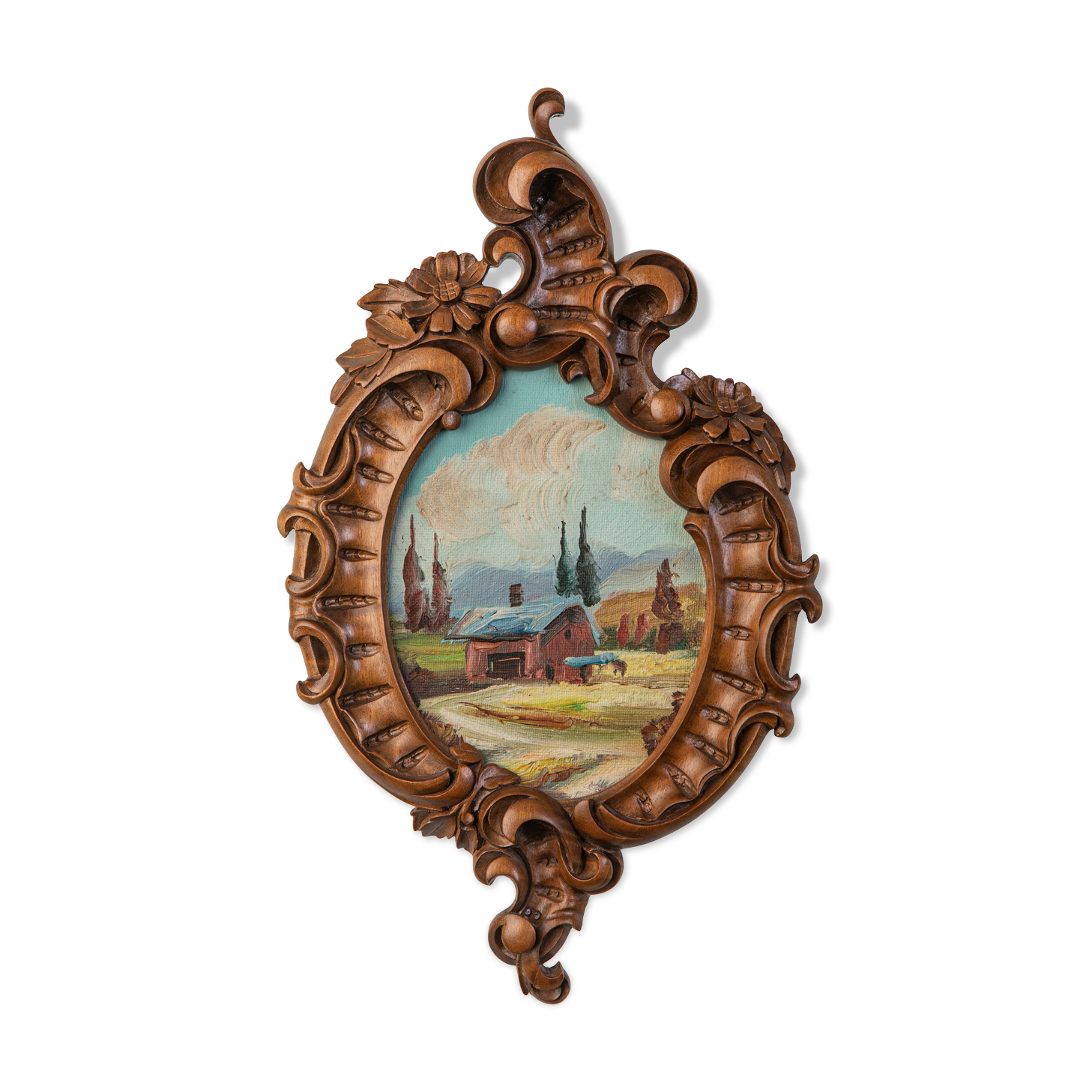 Handcrafted wooden frame