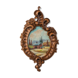 Handcrafted wooden frame