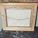 Canvas painting painted with a knife