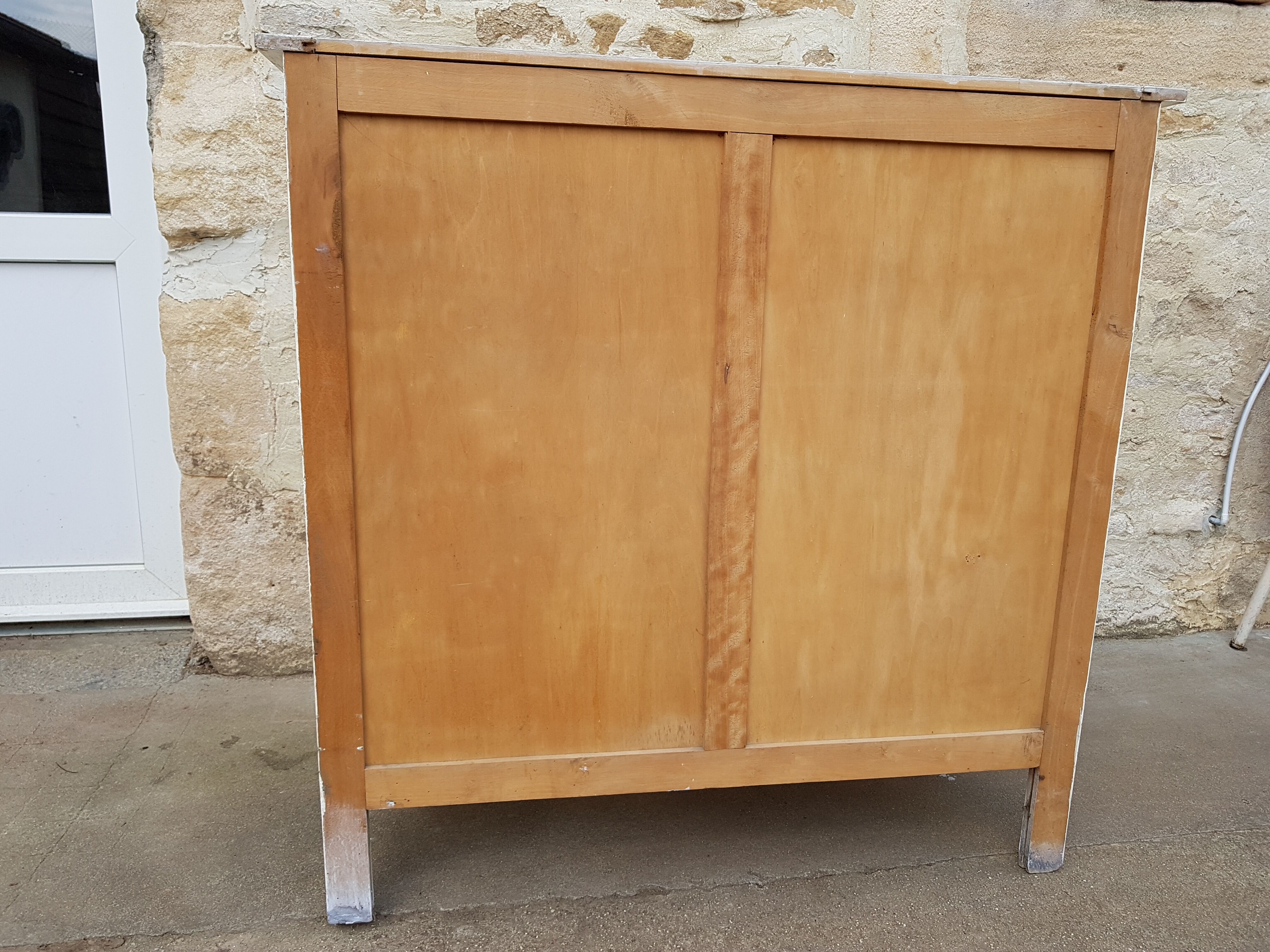 old white Parisian buffet