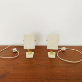 Paire de lampes de table en laiton 1950