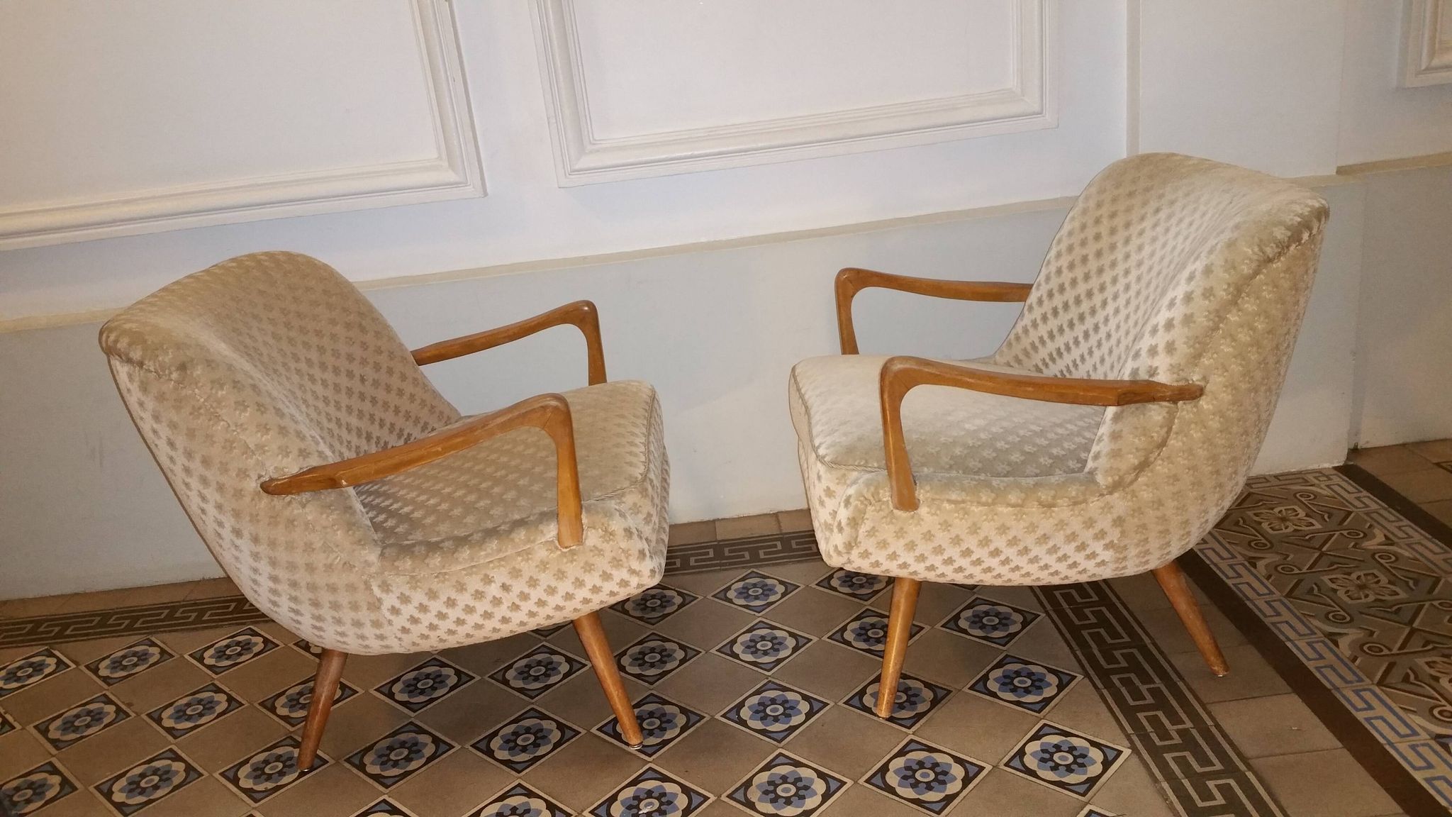 Sofa Scandinavian cocktail years 50-60