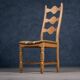 Brutalist Oak Dining Chairs by Henning Kjærnulf, 1960s, Set of 6