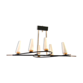 Lustre 6 feux Arlus 1950