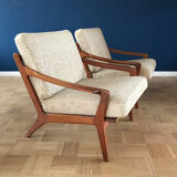 Pair of armhairs by Arne Wahl Iversenc