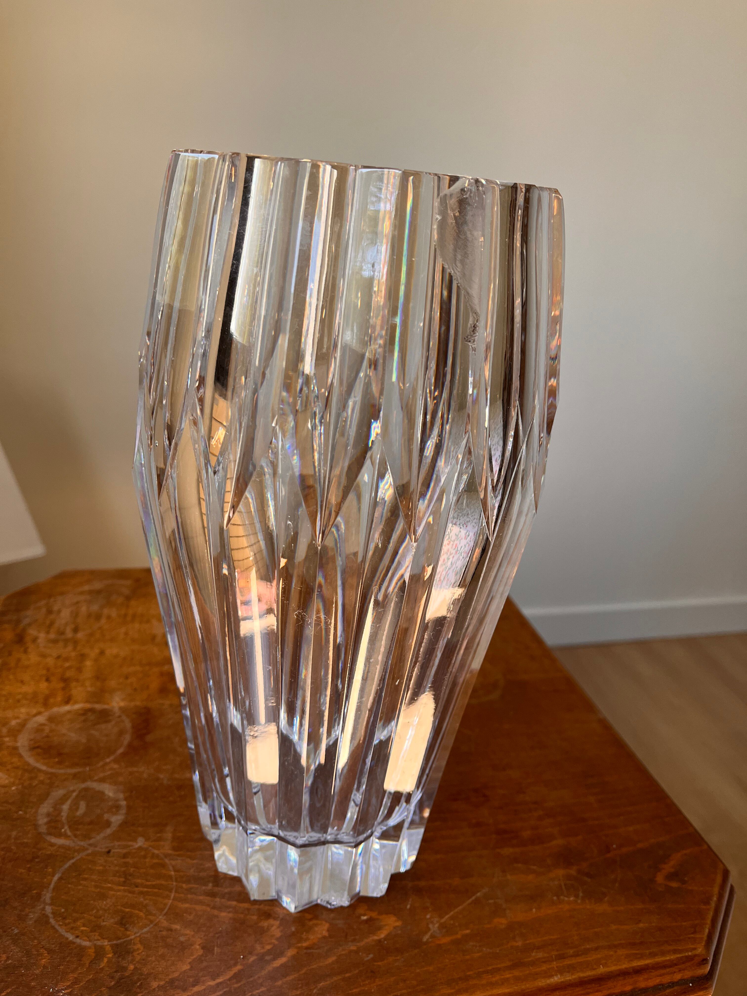 Sèvres crystal vase
