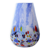 Blue Art Glass / Tony Rachov / Ekenäs Glashytta / Sweden / 1980s