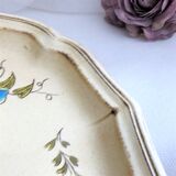 Assiette décorative de Salins France  décor Montpellier   25,5 cm