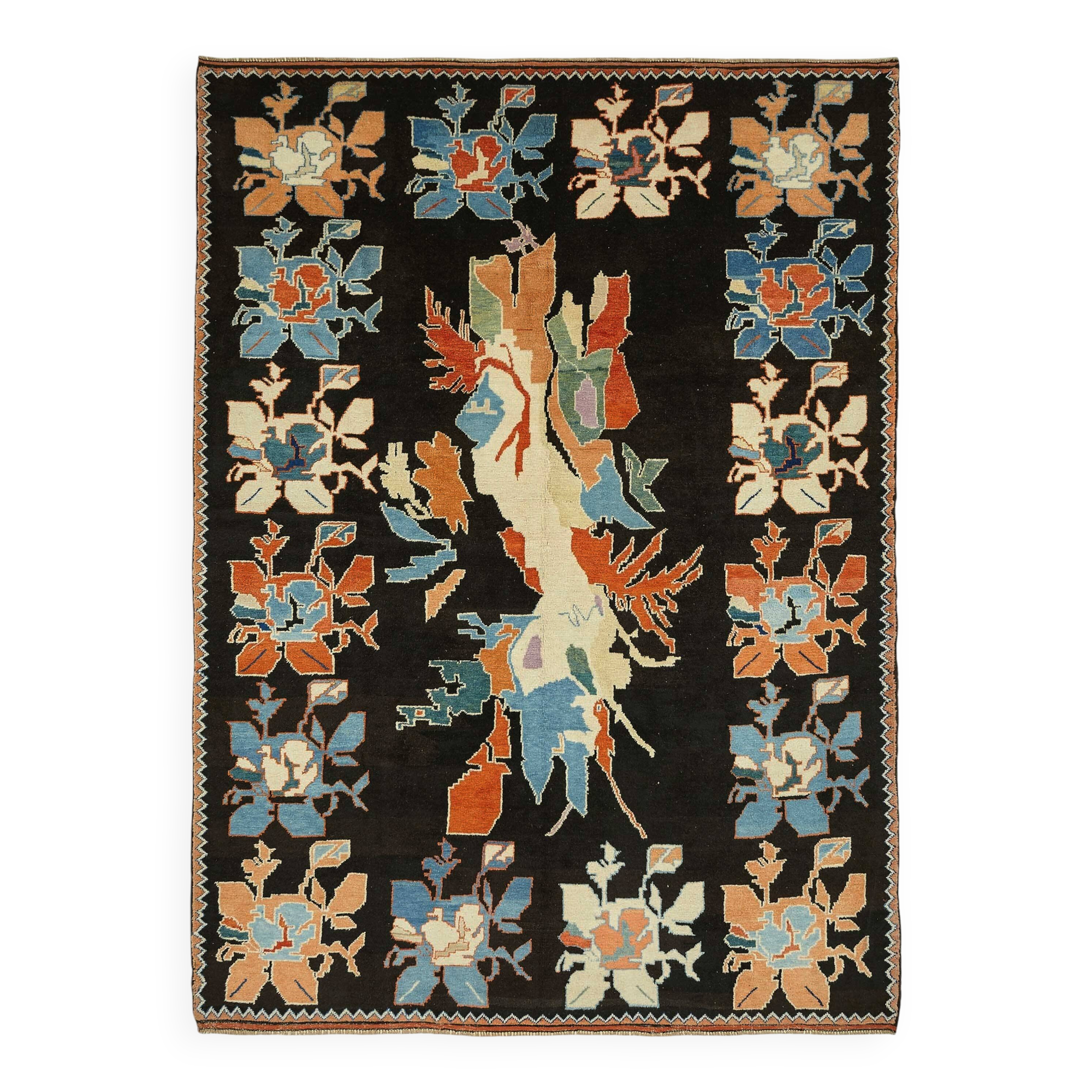 Turkish Handknotted Wool Oushak Rug 250 cm x 337 cm