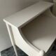 Paire de chevets scandinaves en bois blanc