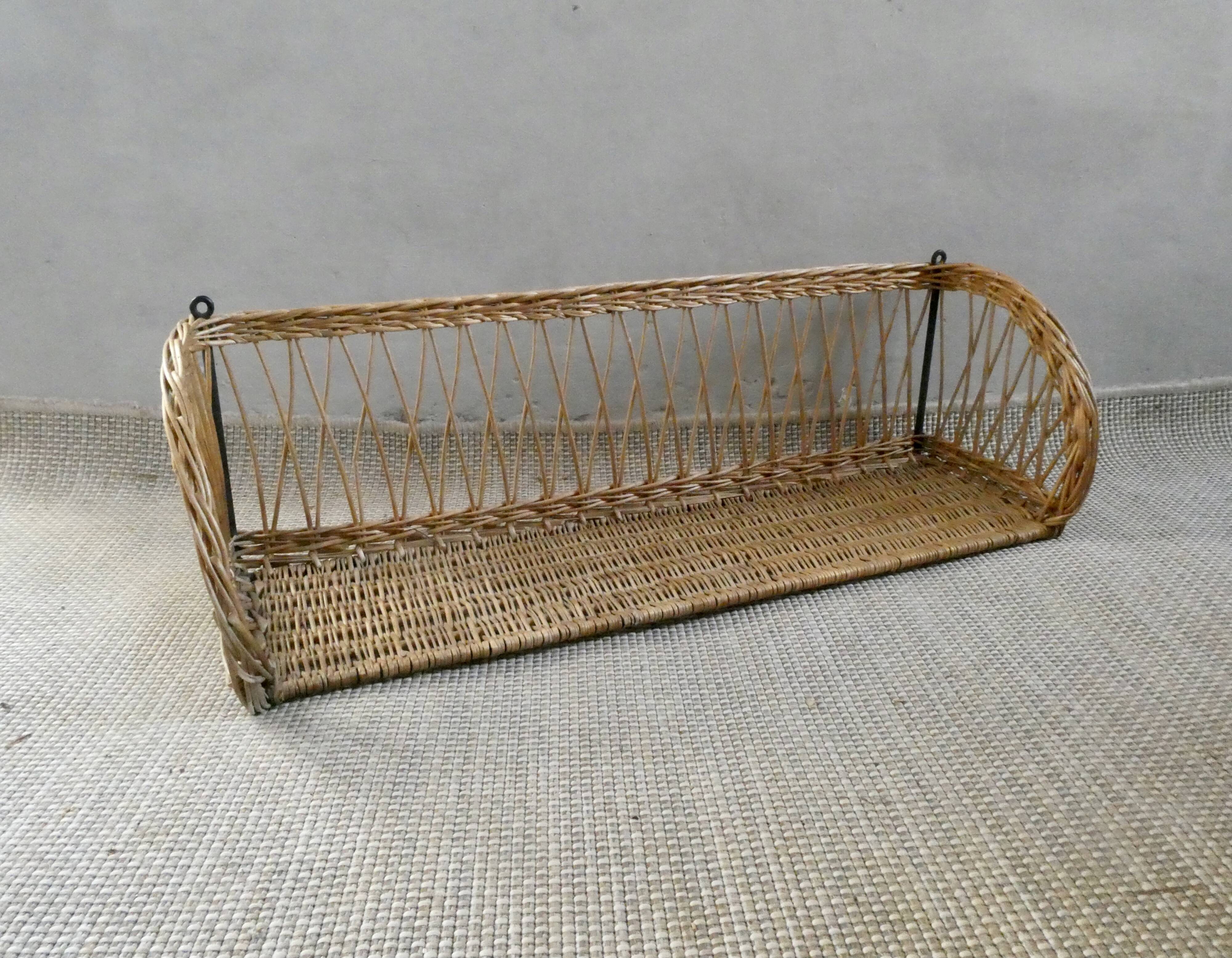 Etagère murale en ferotin des années 60