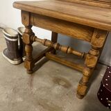 Solid oak chair for children