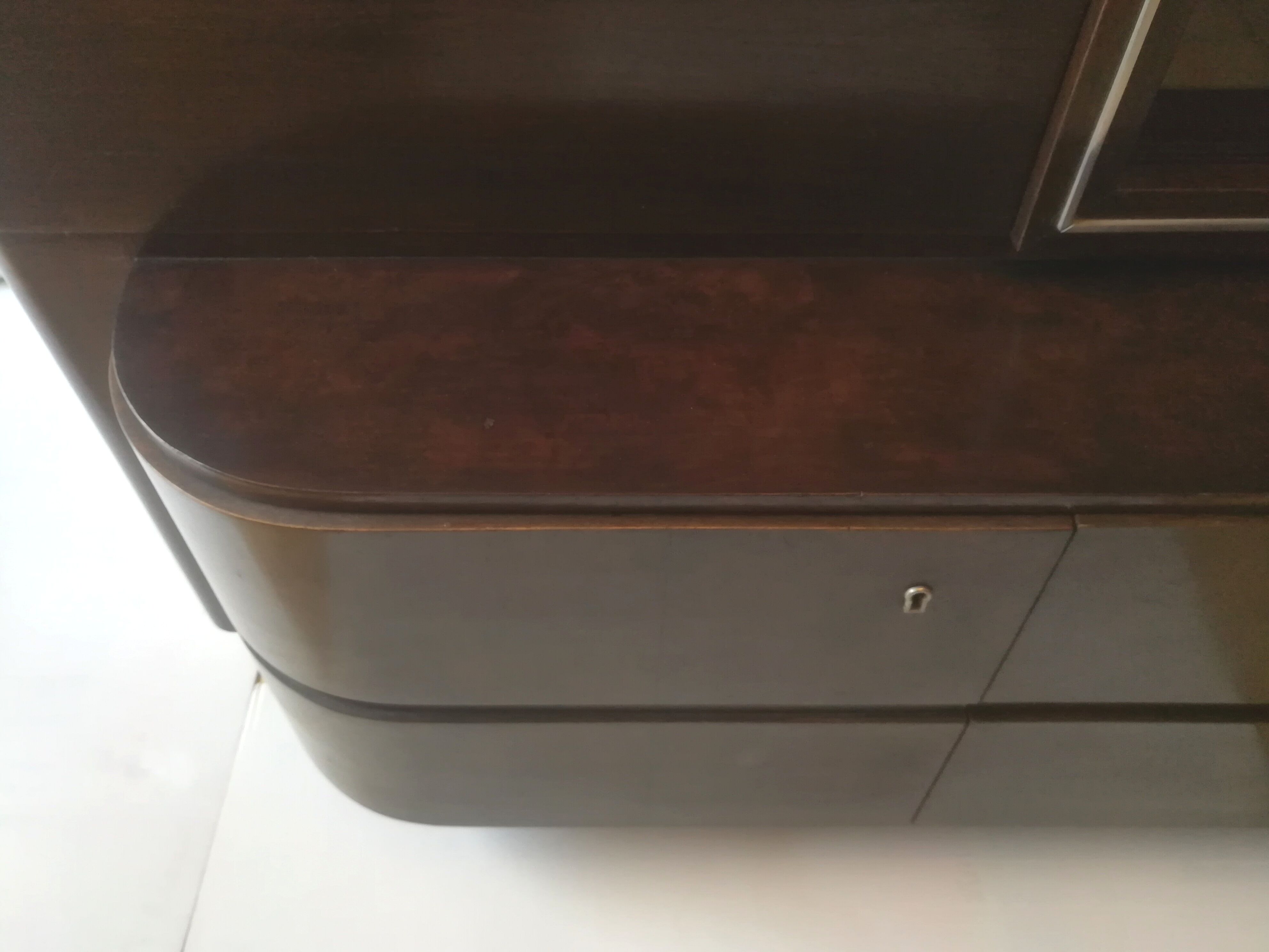 Rosewood art deco library