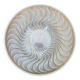Opalescent glass bowl “Actinia” by René Lalique