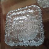 Set of 2 new bubble glass ceiling lamps 1960-1970