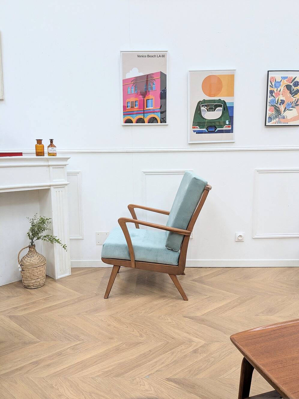 Vintage Scandinavian armchair