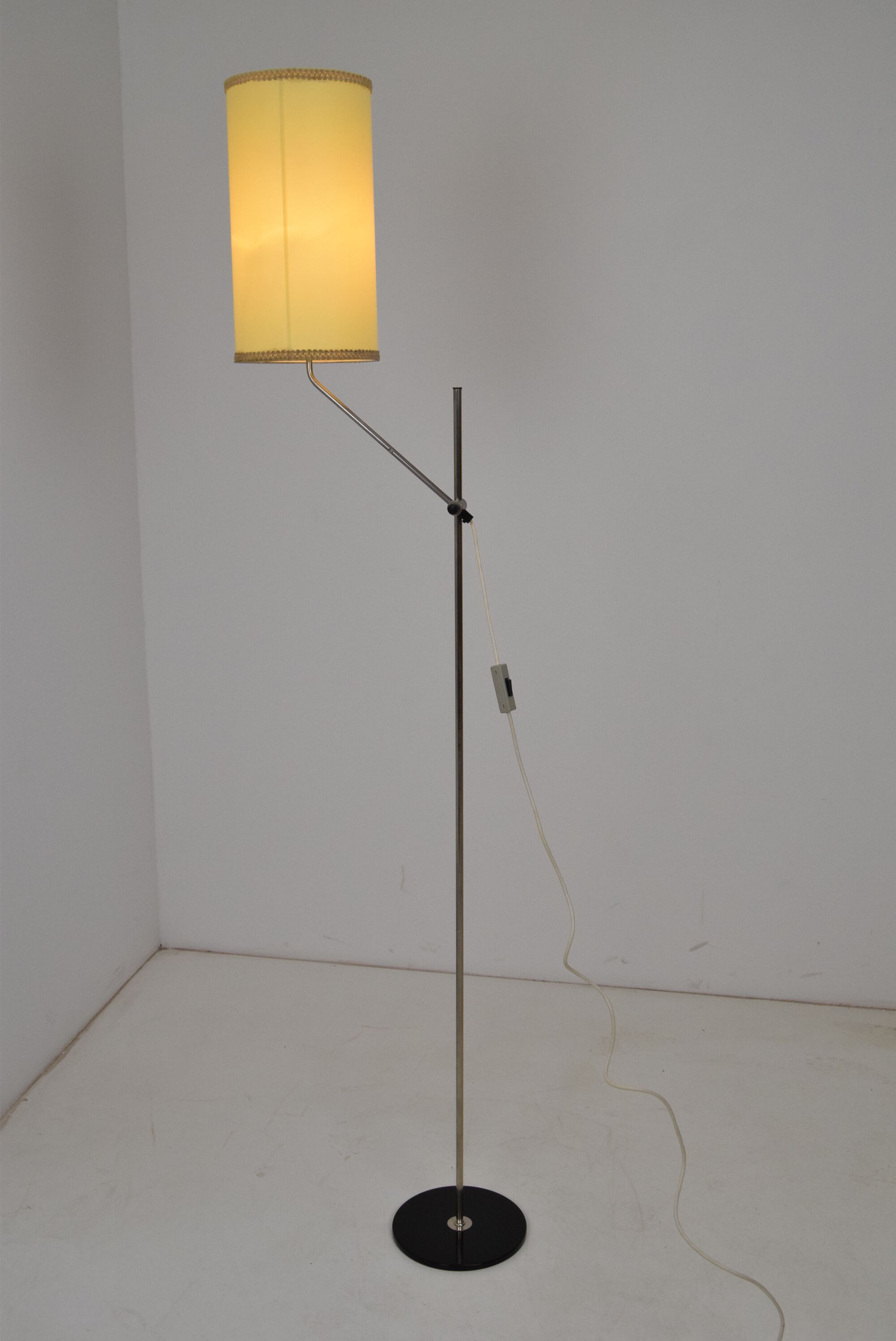 Mid-century adjustable floor lamp by AKA Elektrik,1970's