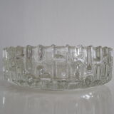 Vintage clear Ashtray-Designed by František Vízner for Hermanova Hut,1960's.