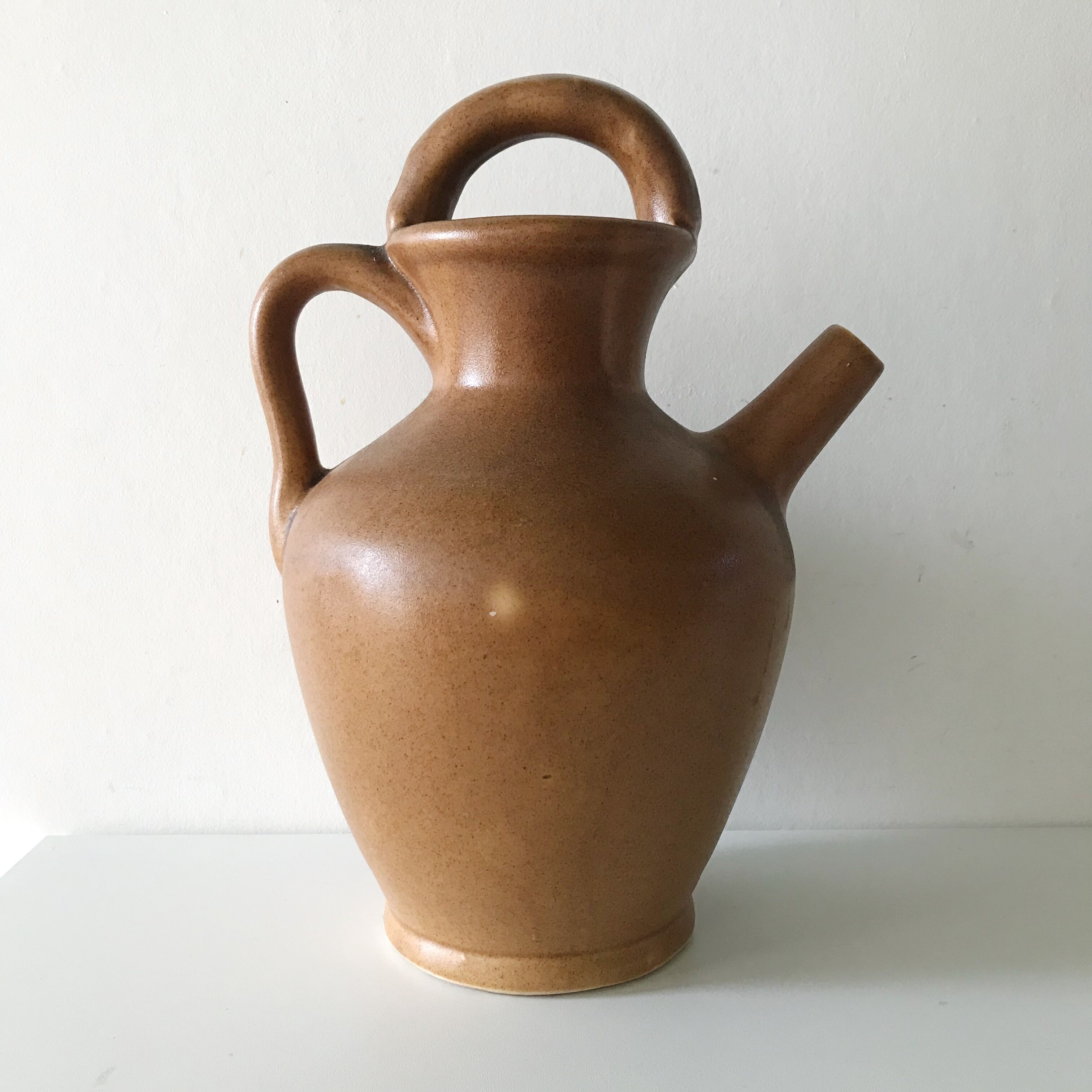 Large sandstone jug