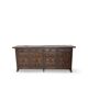 Late 19th Century Catal Spanish Baroque-Style Walnut Credenza