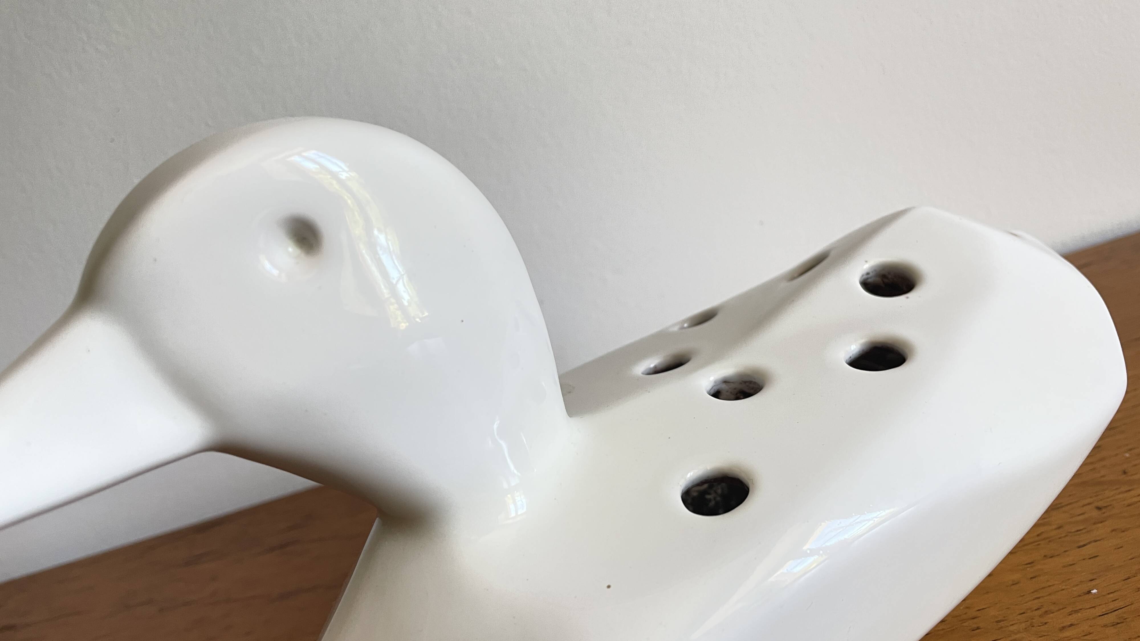 Vase Flower Holder Ceramic 1980s