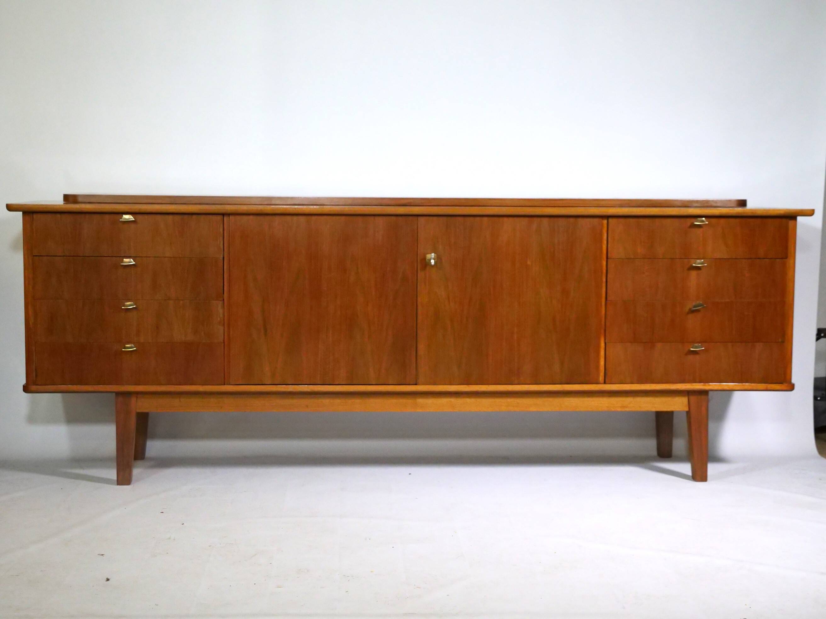 Vintage design sideboard mid-century chest of drawers cabinet 60s