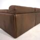 De Sede DS-76 leather double sofa bed, 1970