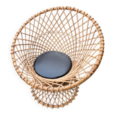 Fauteuil en rotin circulaire Rohé Noordwolde