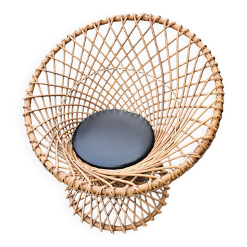 Rohé Noordwolde circle rattan chair armchair