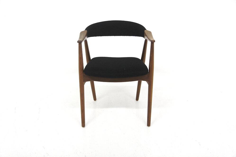 Set of 4 teak chairs, Thomas Haslev, Farstrup Møbler, Denmark, 1960