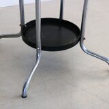 vintage standing coat rack | 70s | chrome