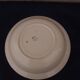 Hollow round plate in earthenware KG Lunéville model Rachel diam 28.5 cm