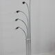 1970s Chrome and Marble Floor Lamp , Italy