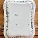Ancien plat couvert faïence Gien modèle corne d’abondance XIX
