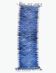 Flat Kilim Rug Blue - 213 x 71 cm