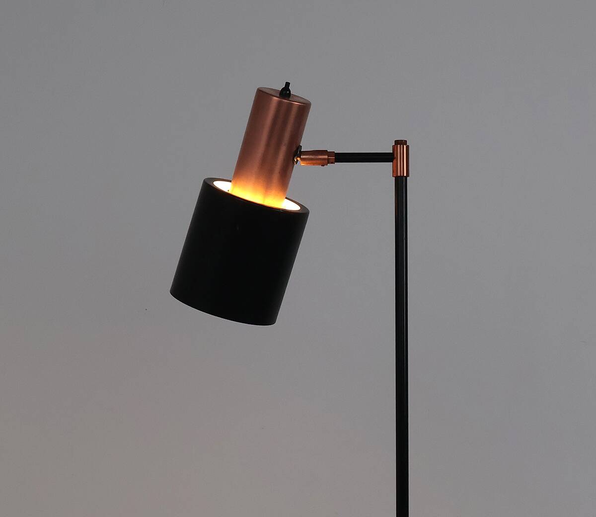 Fog en Morup Studio copper floorlamp, 1960s