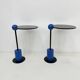 Paire de tables d'appoint Edward Geluk pour Arco – 'Piccolo' postmoderne Memp des années 1980