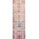 Shades of Pink Turkish Hallway Runner Rug, 78x360 Cm