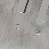 Silver-plated metal serving cutlery