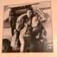 Vintage photo fashion years 60 fur and car