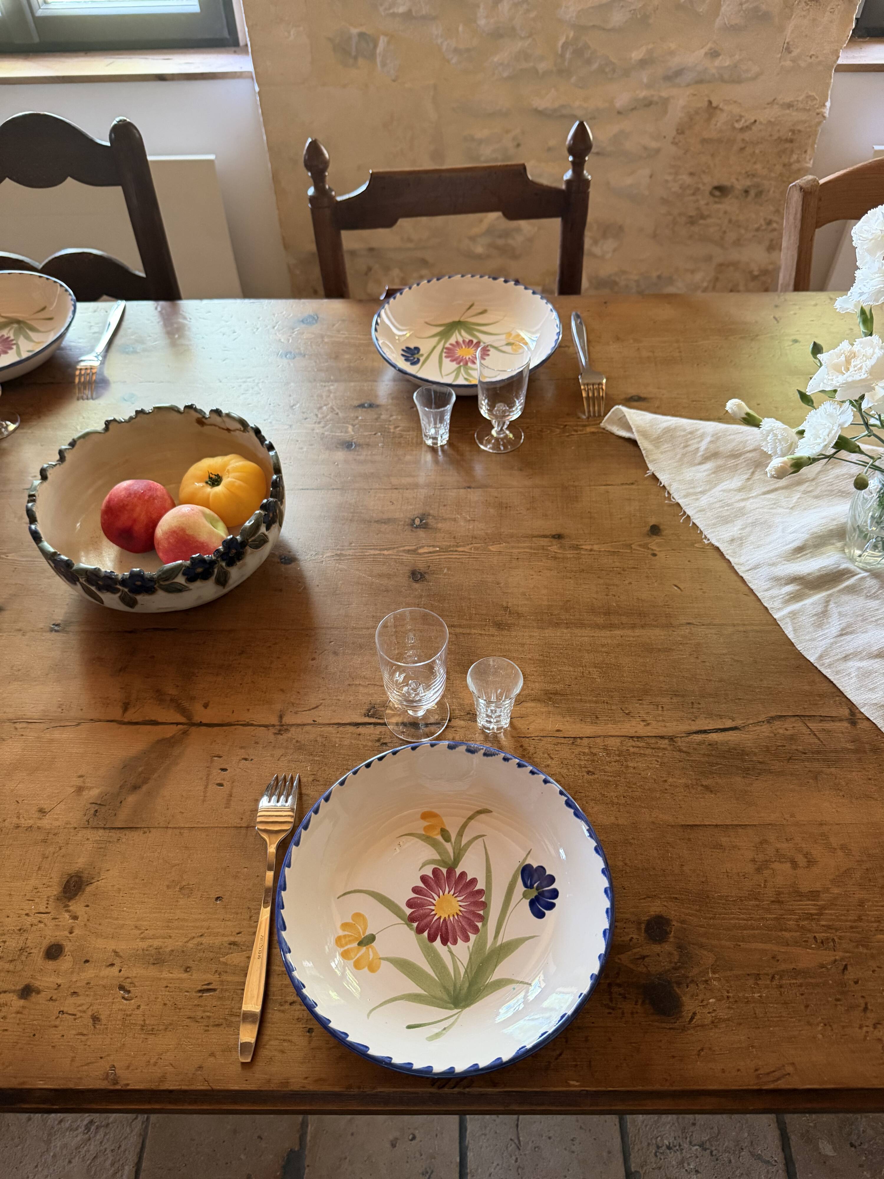 Saint Clément deep plates