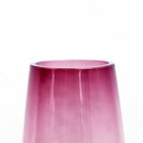 Purple vintage vase