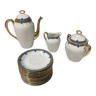 Tea and coffee service 27 pieces porcelain Limages