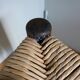 Mulched tripod stool