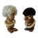 Teak figurines