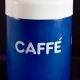 Bocal à café en verre bleu Cerve Italy