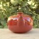 Vintage Melitta Ceracron red teapot - Glazed ceramic - Made in Germany - 1970s