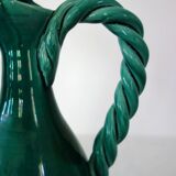 Pichet en céramique vernissée France, années 50