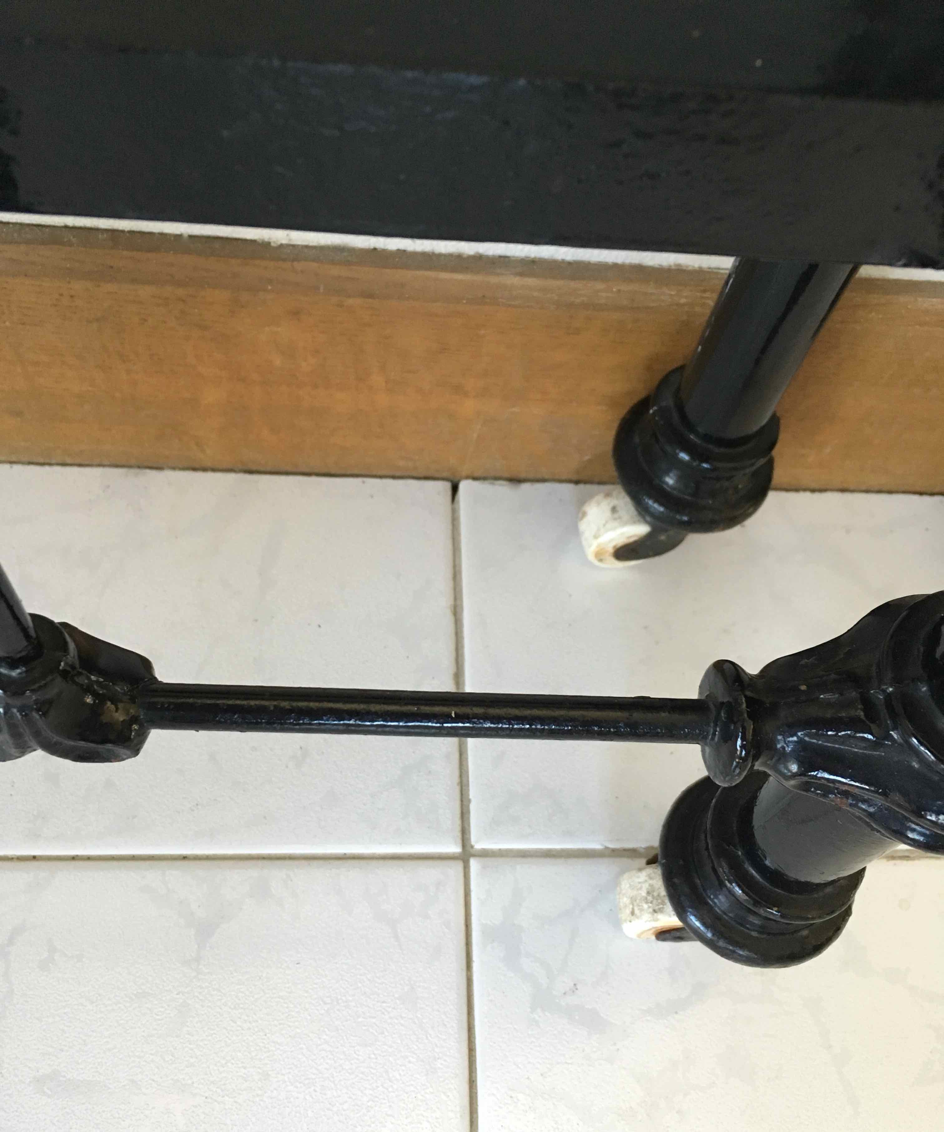 Iron bed Napoleon III in 140 x 190